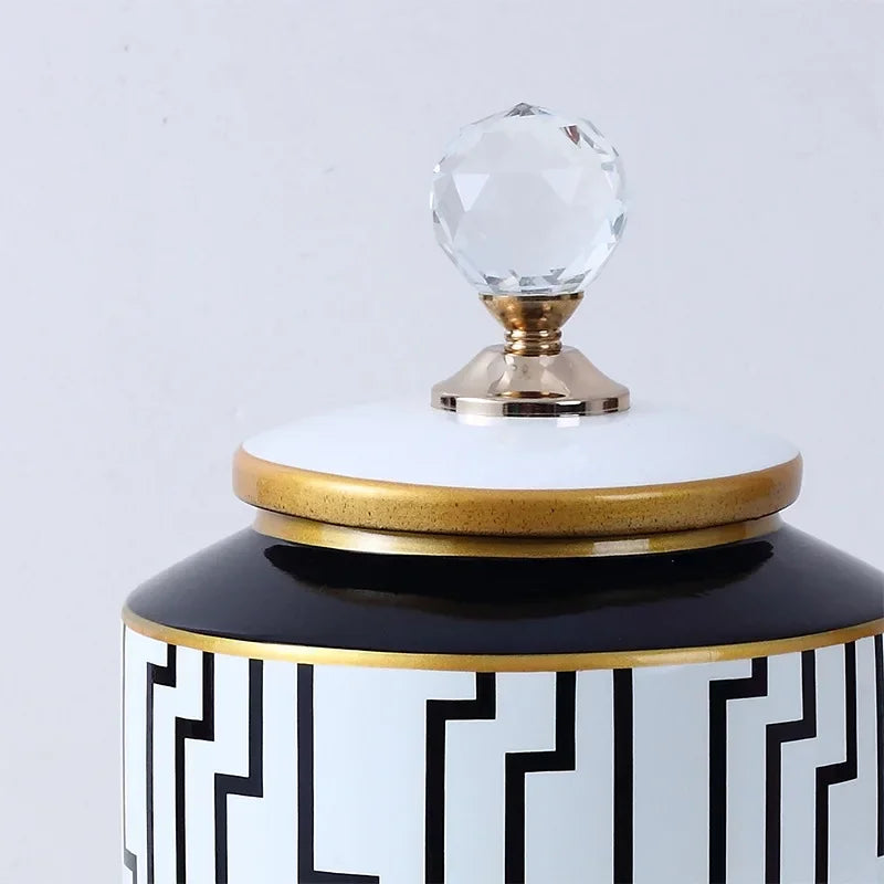 Regalis Checkmate Jar by PurelyhomeDeco