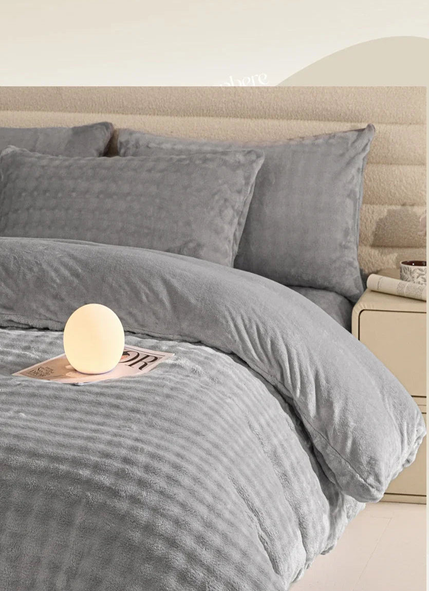 Arctic Plush Duvet by PurelyhomeDeco
