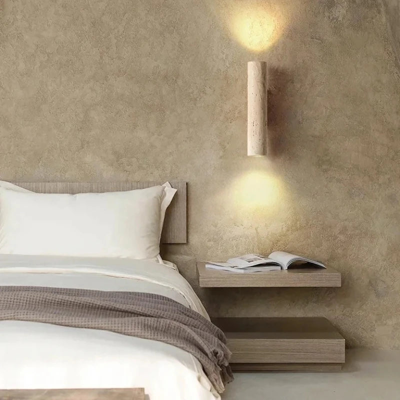 Sabi Stone Sconce by PurelyhomeDeco