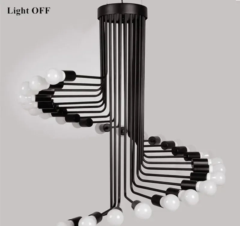 NoirSpira™ Nordic Chandelier by PurelyhomeDeco