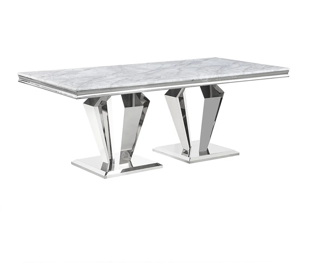 MARÉX™ Light-Luxury Marble Dining Table by PurelyhomeDeco