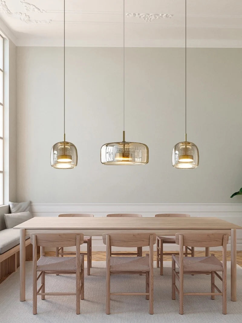 Still Light Glass Pendant by PurelyhomeDeco