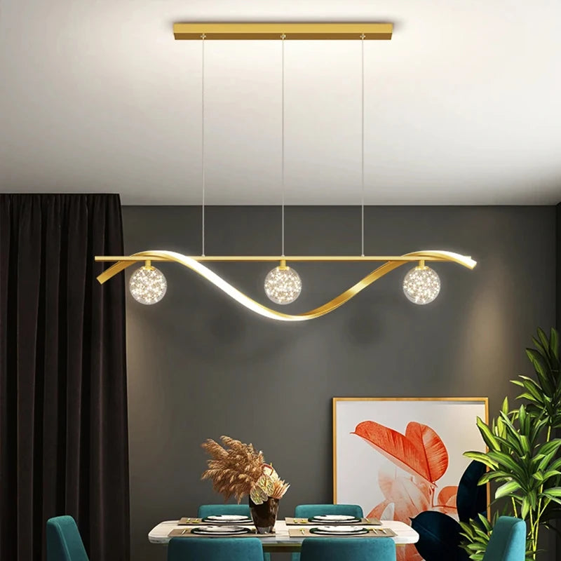 Pearl Drift Chandelier by PurelyhomeDeco