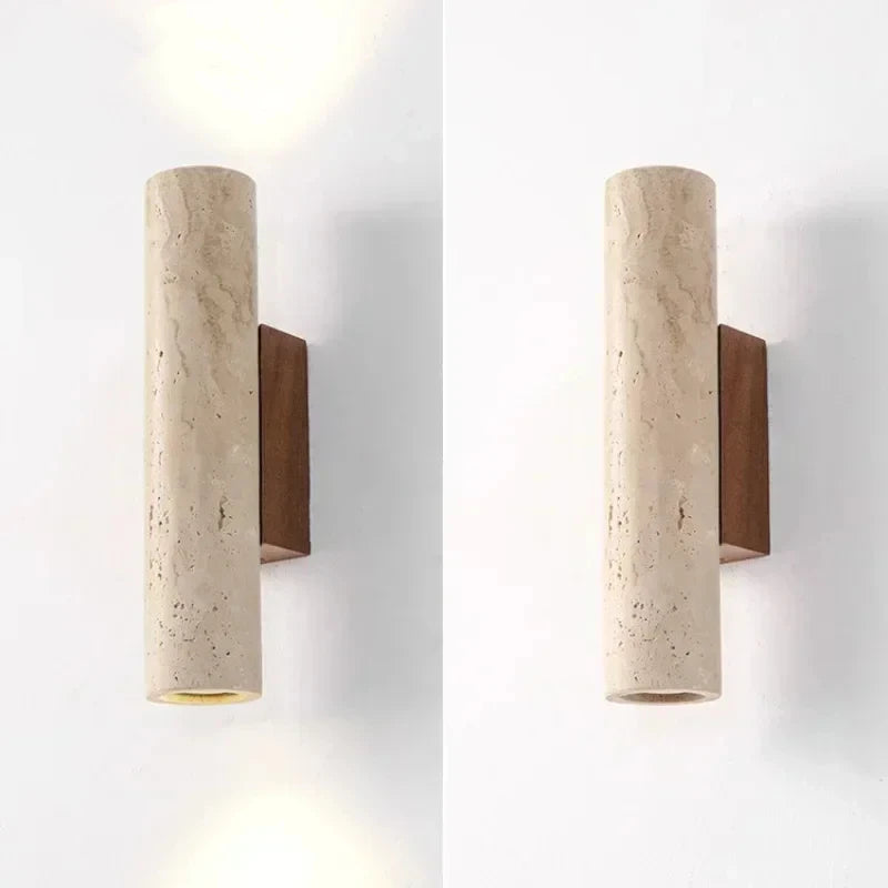 Sabi Stone Sconce by PurelyhomeDeco