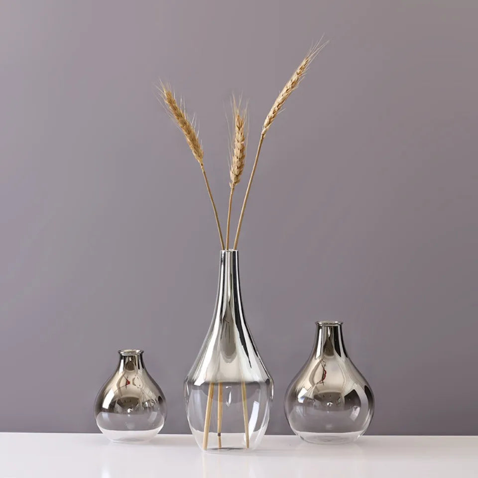 Silver Drift Vase by PurelyhomeDeco