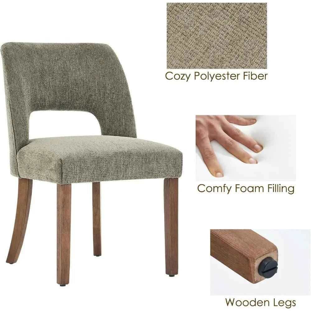 Bravena™ Wooden Dining Chairs – Set of 6 by PurelyhomeDeco