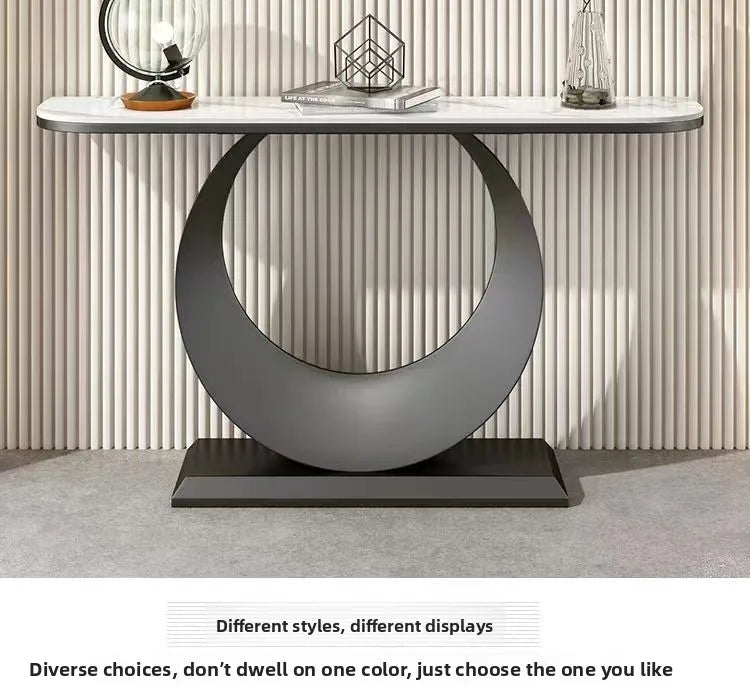 KALYX Modern Slab Hallway Console by PurelyhomeDeco