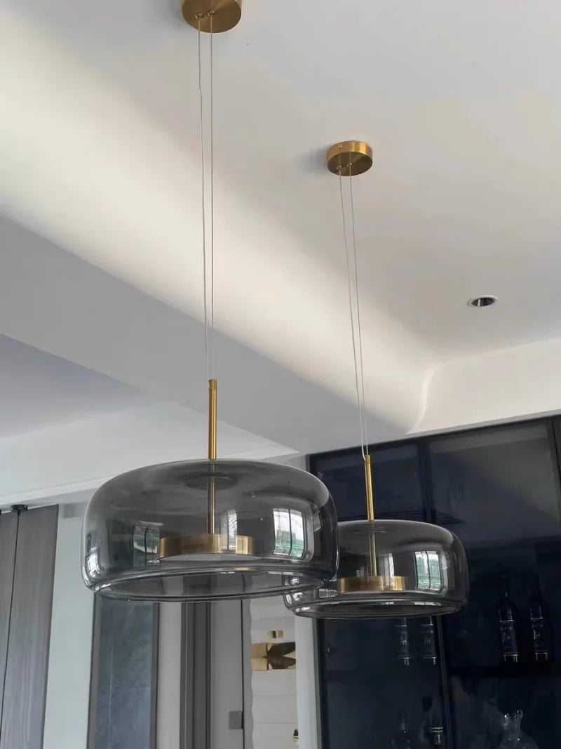 Still Light Glass Pendant by PurelyhomeDeco