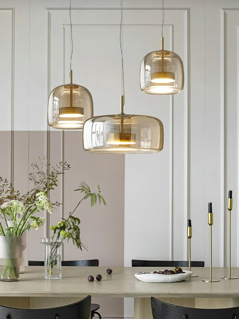 Still Light Glass Pendant by PurelyhomeDeco