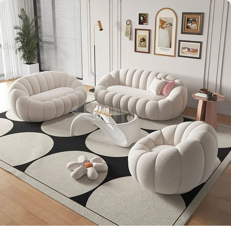 CLOUDKIN™ Pumpkin Sofa by PurelyhomeDeco
