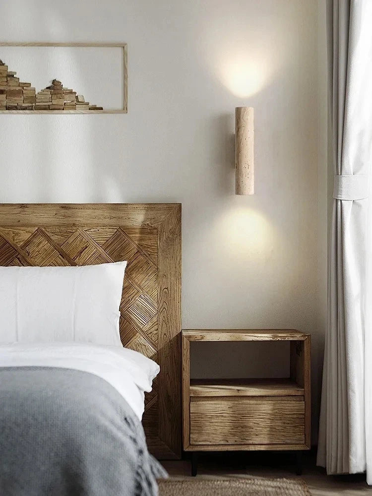 Sabi Stone Sconce by PurelyhomeDeco