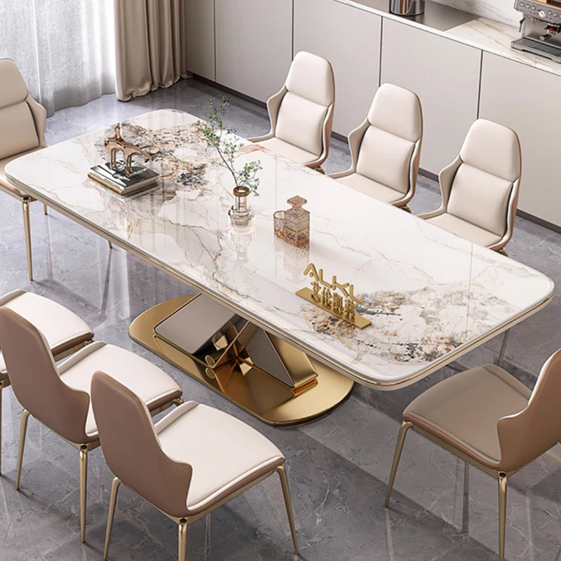 DESORA™ Designer Marble Dining Set by PurelyhomeDeco