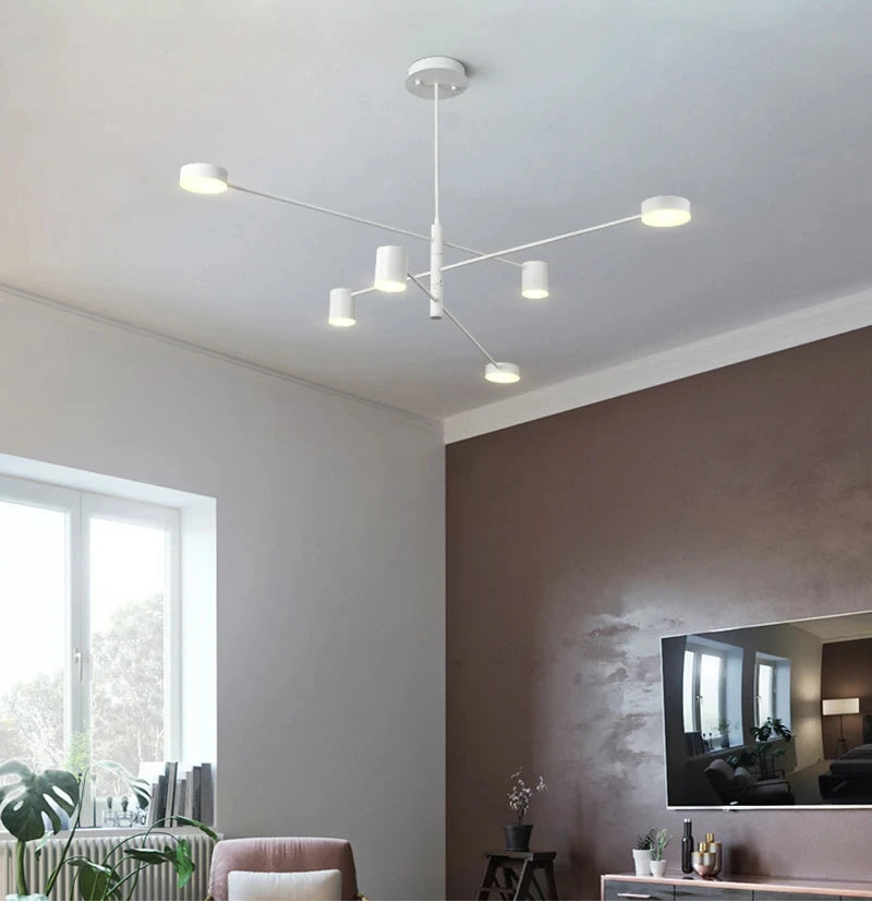 Linea Pivot Chandelier by PurelyhomeDeco