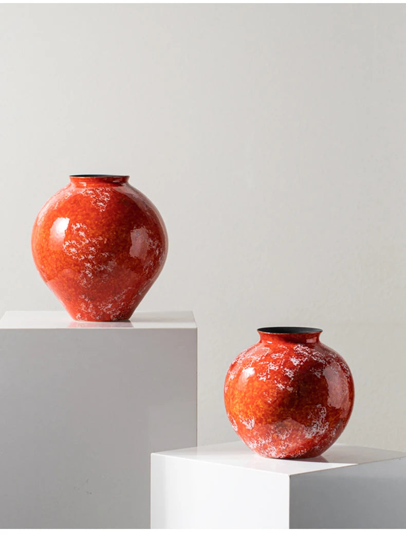 Crimson Fire Glaze by PurelyhomeDeco