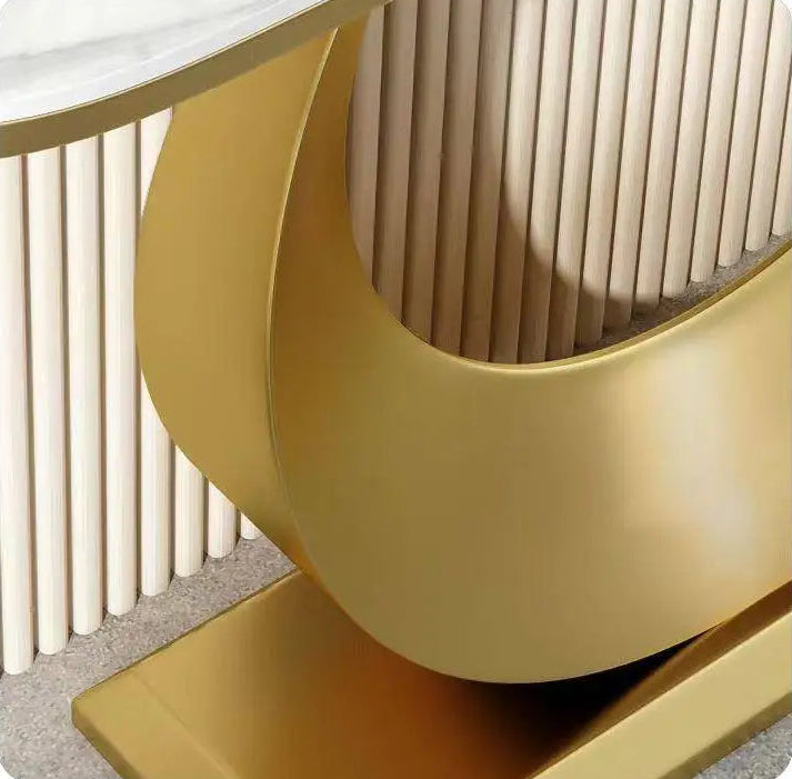 KALYX Modern Slab Hallway Console by PurelyhomeDeco