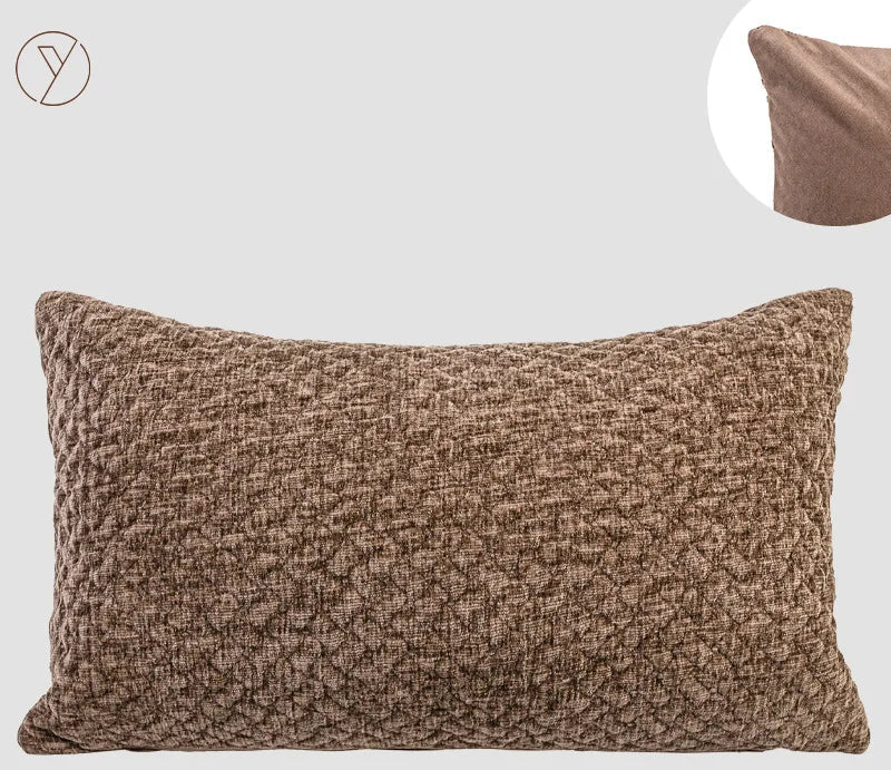 Quilta Chenille Pillow by PurelyhomeDeco