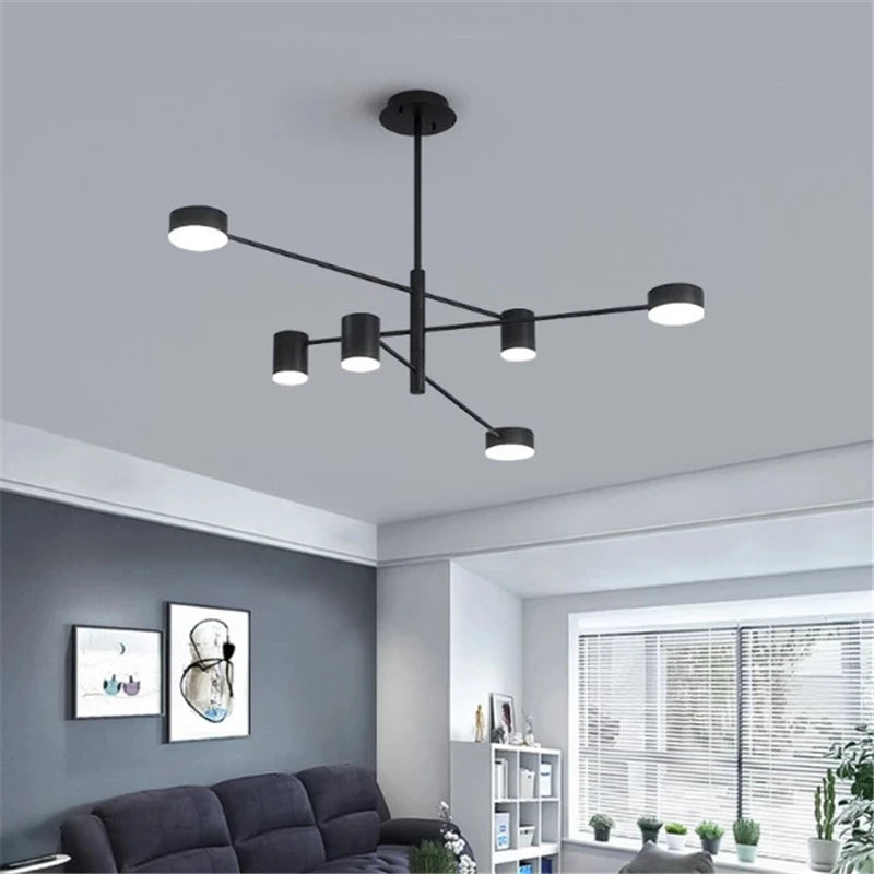 Linea Pivot Chandelier by PurelyhomeDeco