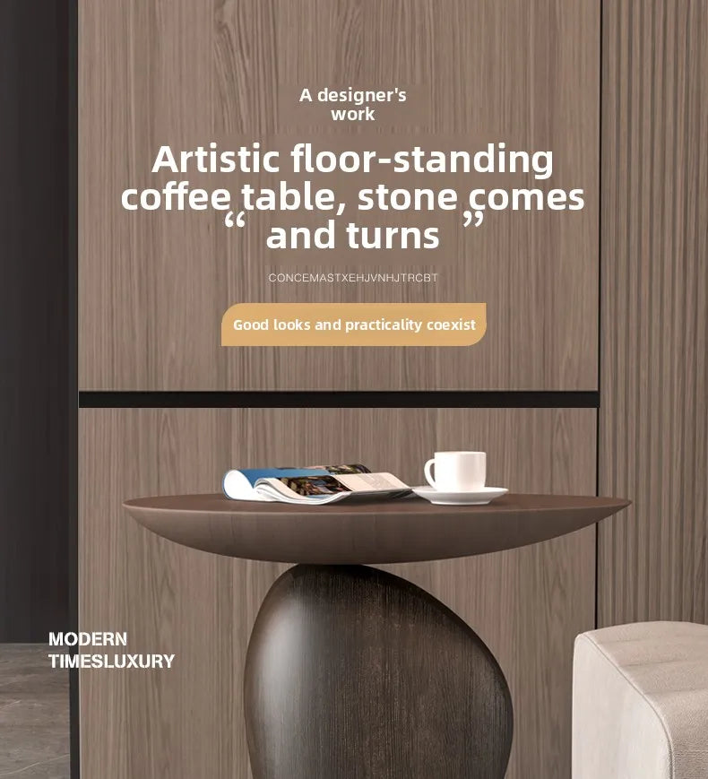 PERA™ Sculptural Coffee Table by PurelyhomeDeco