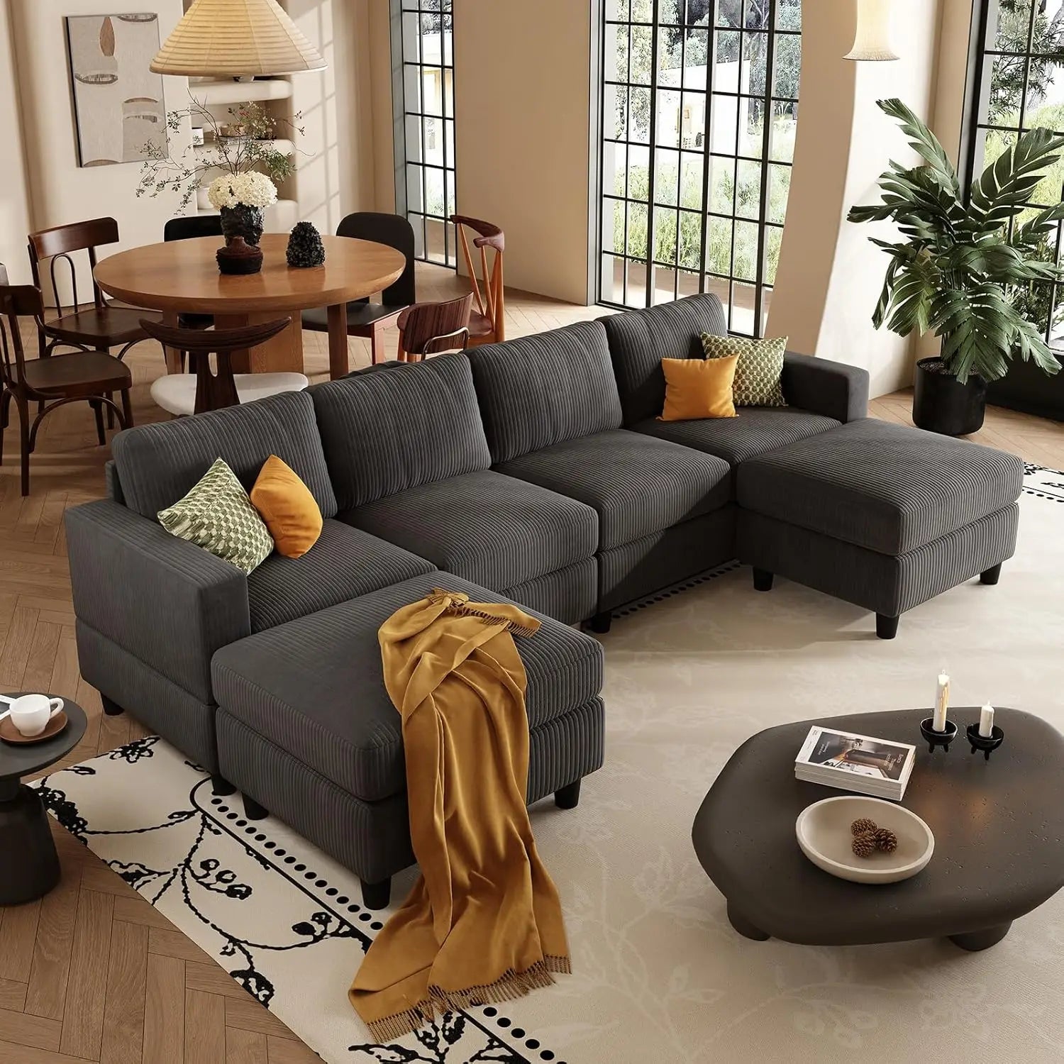 MONTEVERDE ÉLITE™ U-Shaped Lounge by PurelyhomeDeco