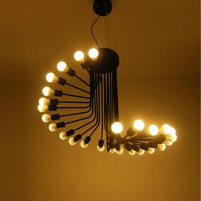 NoirSpira™ Nordic Chandelier by PurelyhomeDeco