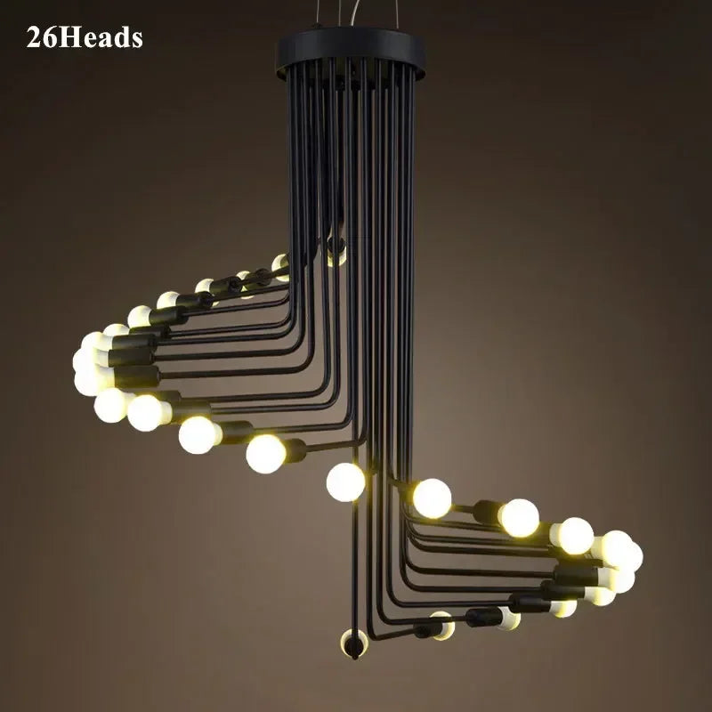 NoirSpira™ Nordic Chandelier by PurelyhomeDeco