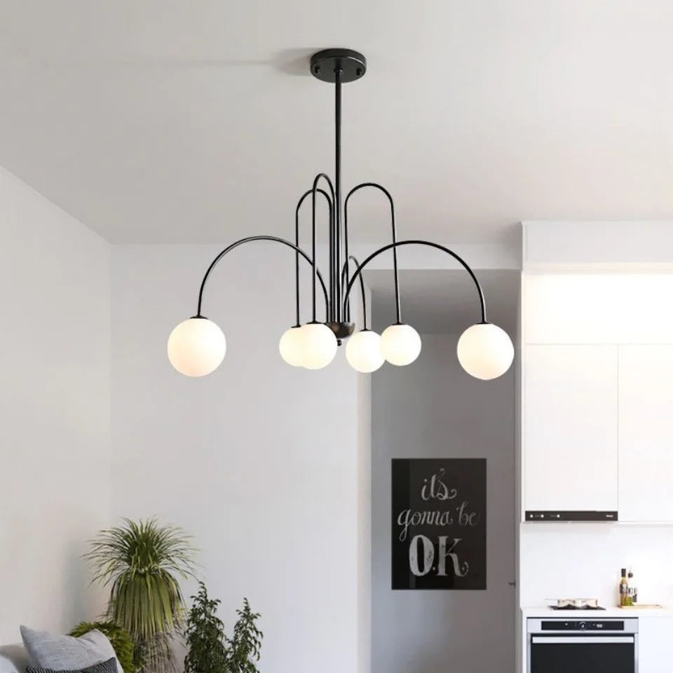 Linea Nordic Chandelier by PurelyhomeDeco