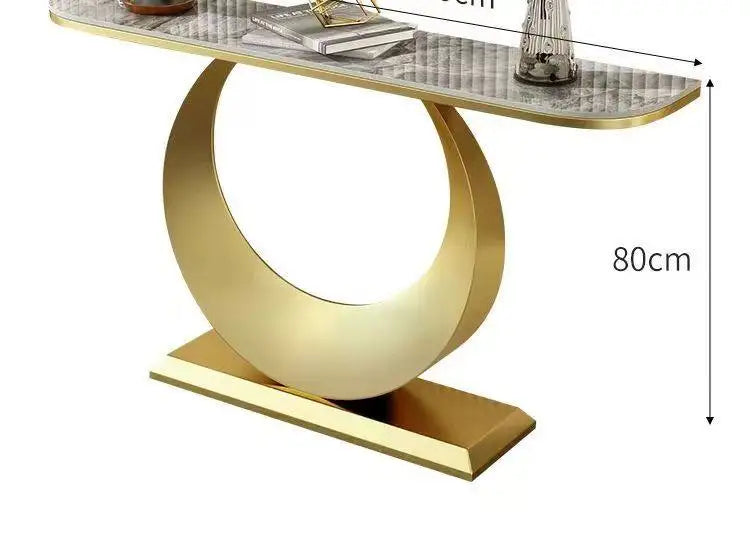 KALYX Modern Slab Hallway Console by PurelyhomeDeco