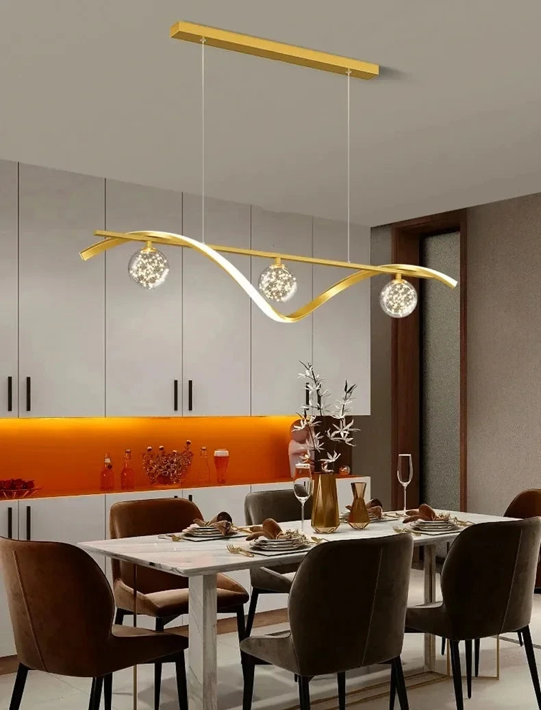 Pearl Drift Chandelier by PurelyhomeDeco