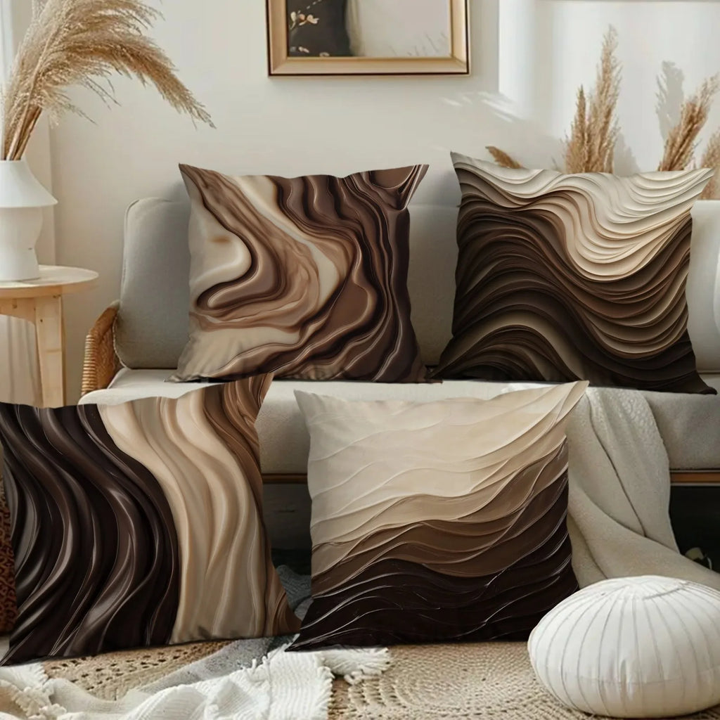 Azure Gild Pillow Set by PurelyhomeDeco