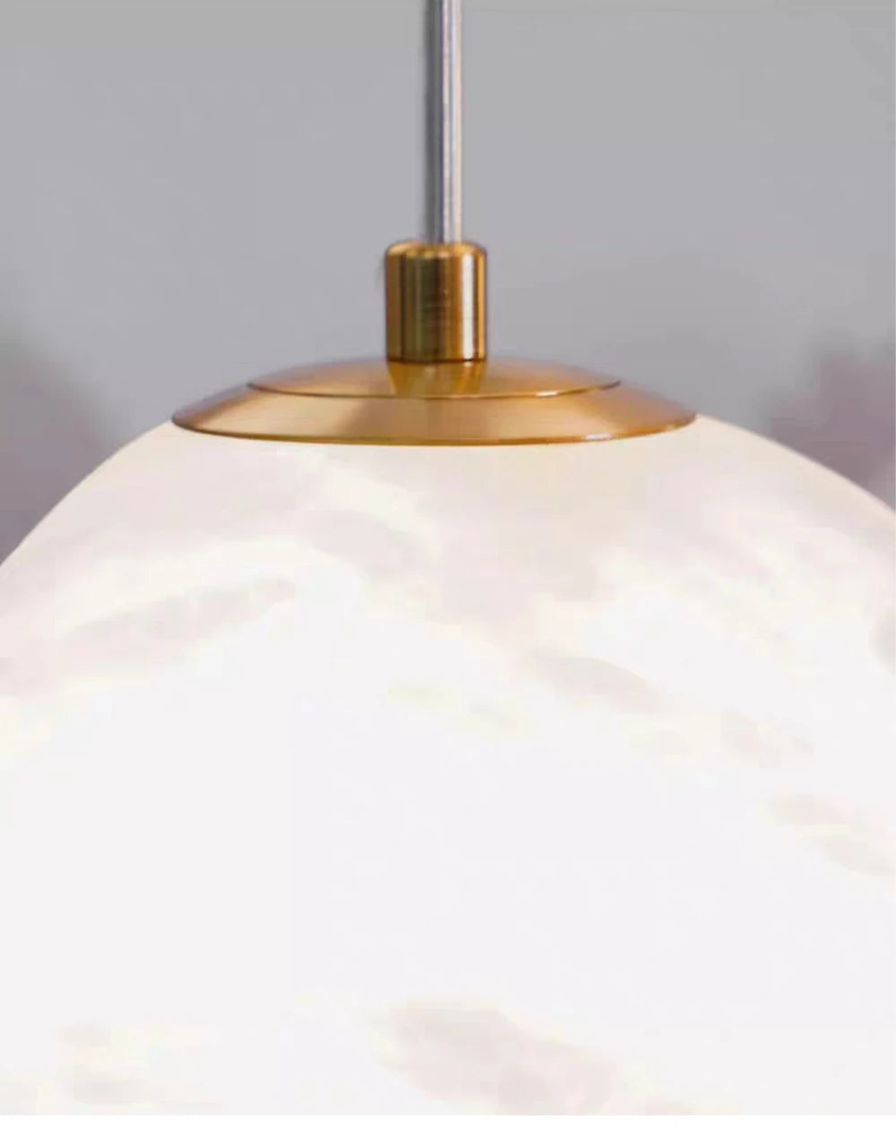Siberia MarbleAura™ LED Chandelier – Luxury Natural Marble Hanging Light for Living Room & Modern Interiors by PurelyhomeDeco