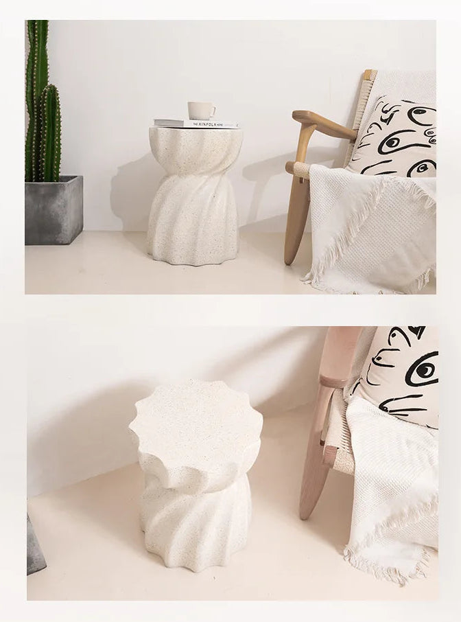 NØVIA™ Scandinavian Round Side Table by PurelyhomeDeco