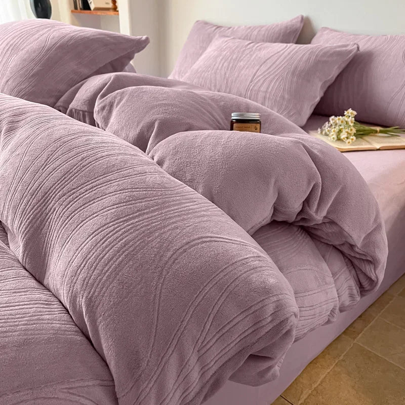 Noctavia Luxe Fleece Ensemble by PurelyhomeDeco