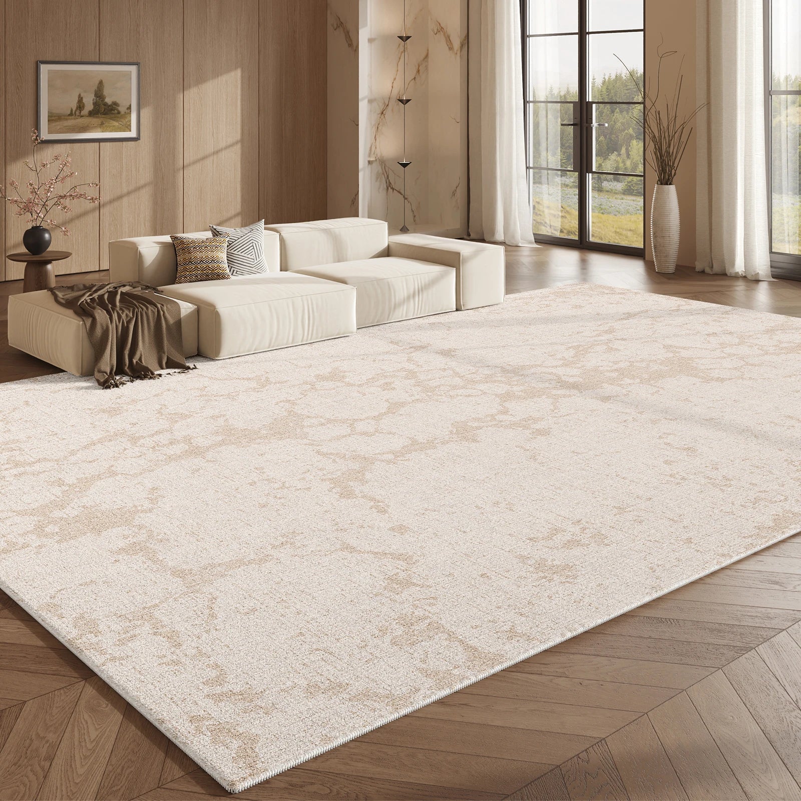 Calacatta Soft Rug by PurelyhomeDeco