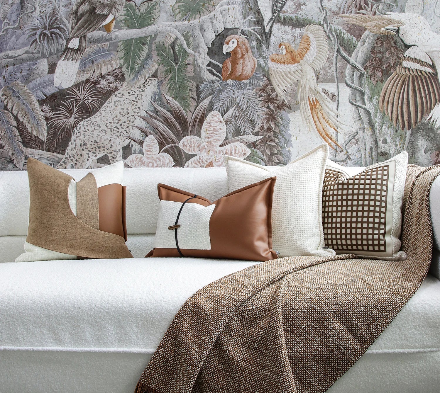 Caffè Aurea Pillow Set by PurelyhomeDeco