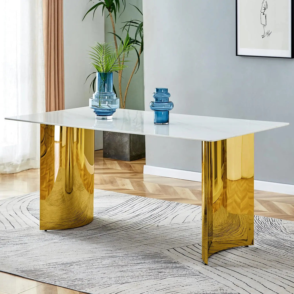 NEXRA™ Modern Marble Multi-Space Table by PurelyhomeDeco