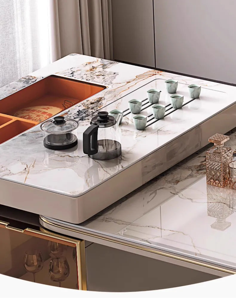 DESORA™ Designer Marble Dining Set by PurelyhomeDeco