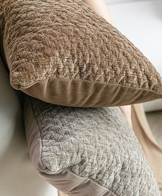 Quilta Chenille Pillow by PurelyhomeDeco