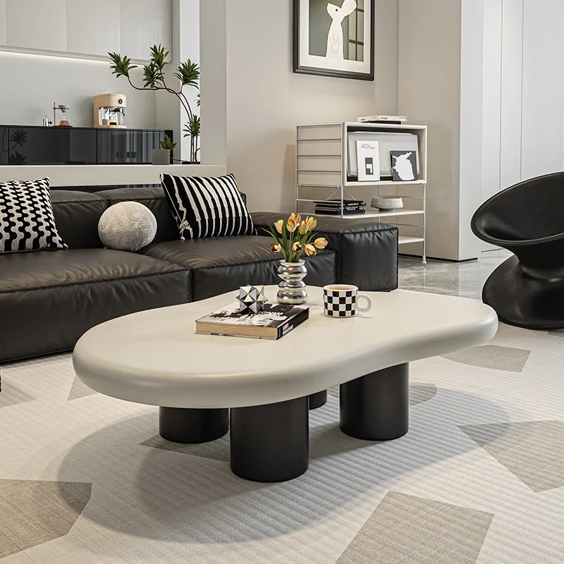 NUVORA™ Cream Cloud Coffee Table by PurelyhomeDeco