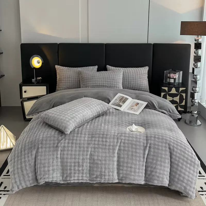 Arctic Plush Duvet by PurelyhomeDeco