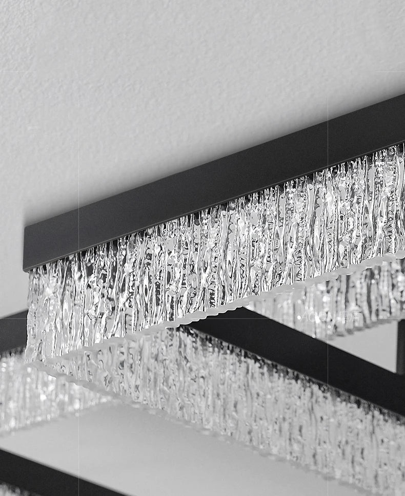 Crystal Cascade Chandelier by PurelyhomeDeco