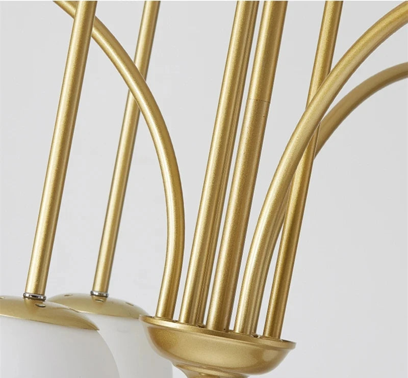 Linea Nordic Chandelier by PurelyhomeDeco
