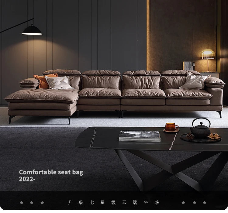 LussoForma™ — Italian Modern Fabric Sofa | Luxury Minimalist Living Room Sofa by PurelyhomeDeco