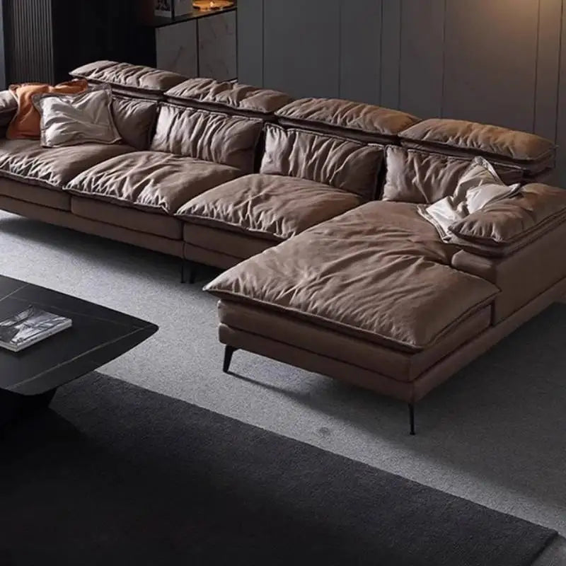 LussoForma™ — Italian Modern Fabric Sofa | Luxury Minimalist Living Room Sofa by PurelyhomeDeco
