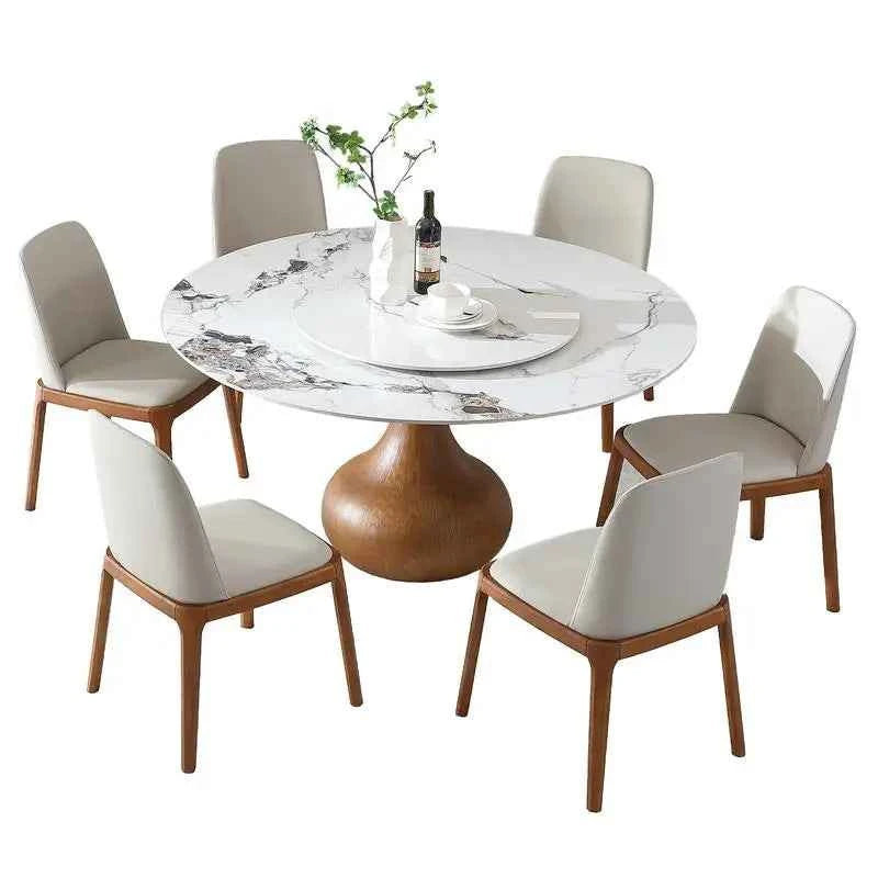 Rotavelle™ Sintered Stone Dining Table by PurelyhomeDeco