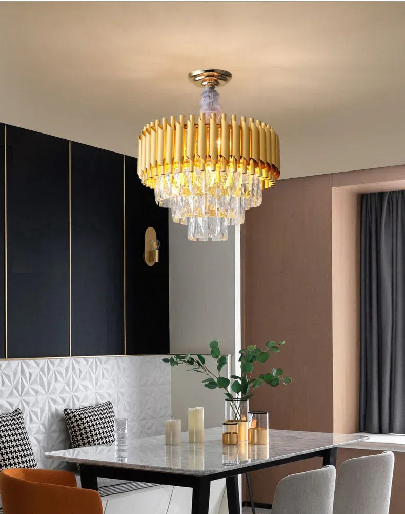 Nova Crystal Pendant Lamp by PurelyhomeDeco