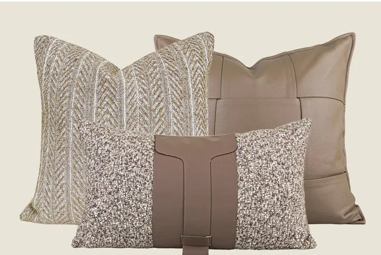Milan Weave Pillow by PurelyhomeDeco
