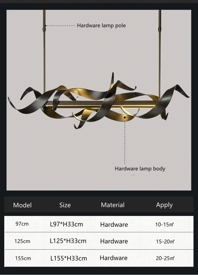 Luxora IronGlow LED Chandelier™ by PurelyhomeDeco