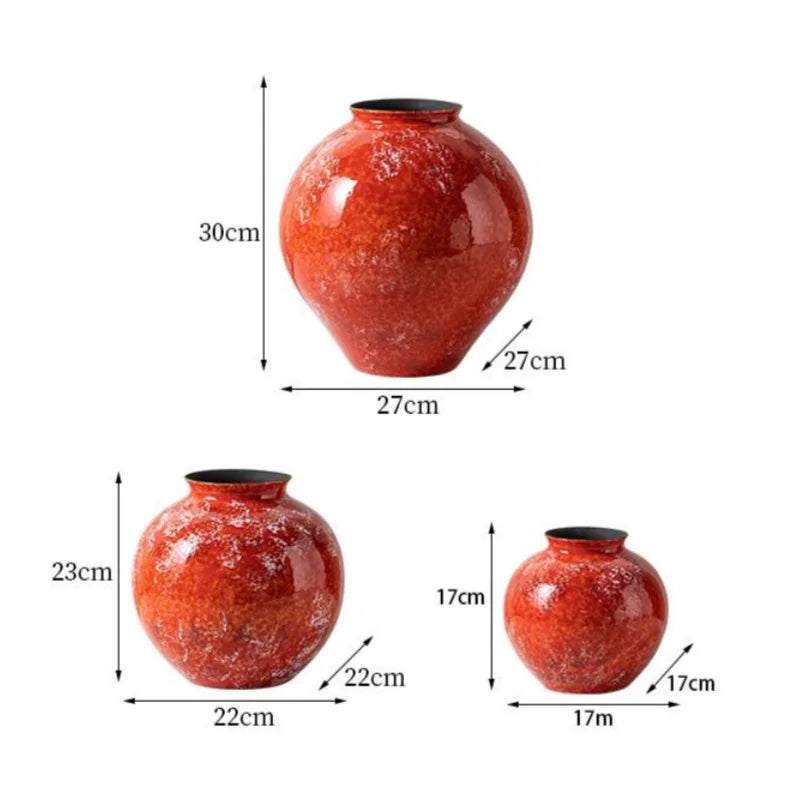 Crimson Fire Glaze by PurelyhomeDeco