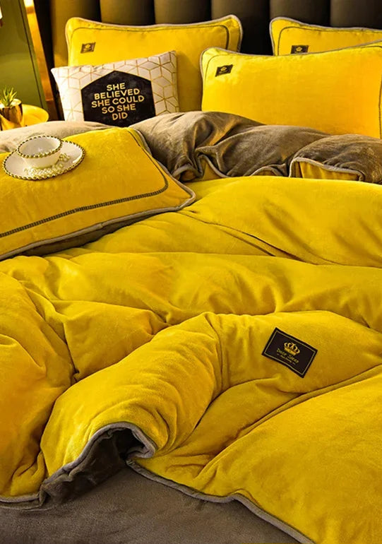 MilkFur High-End Bedding System by PurelyhomeDeco