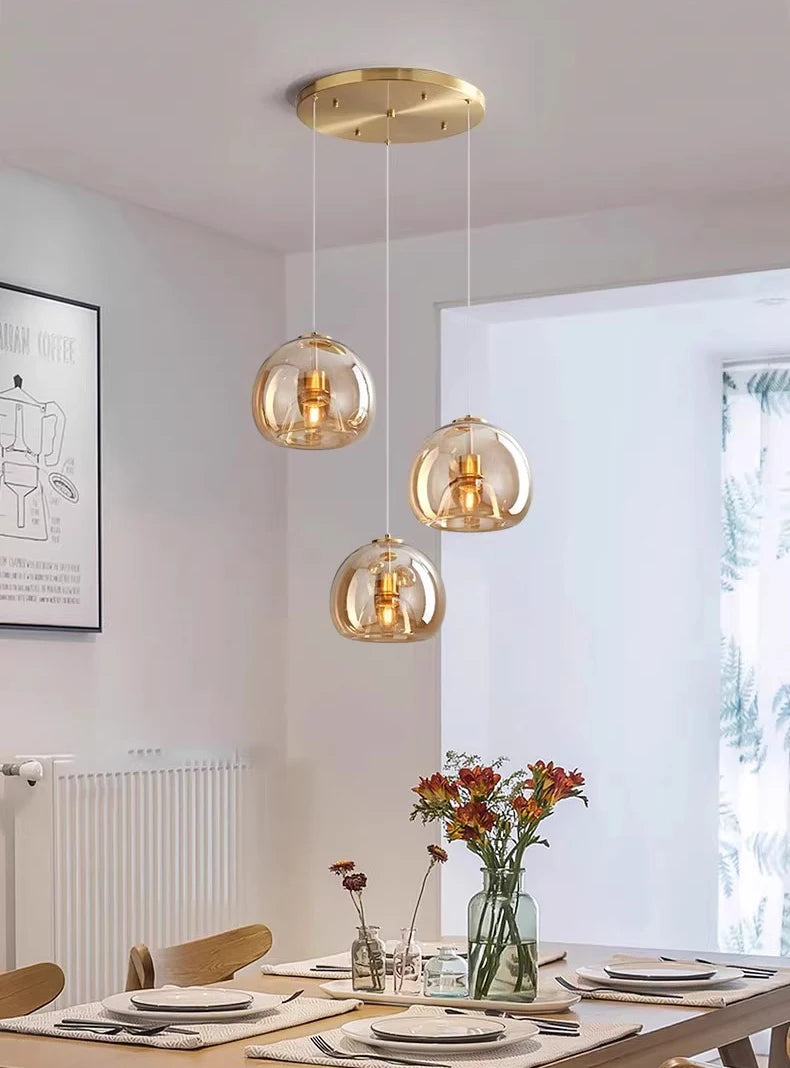 Prism Cascade Pendant by PurelyhomeDeco